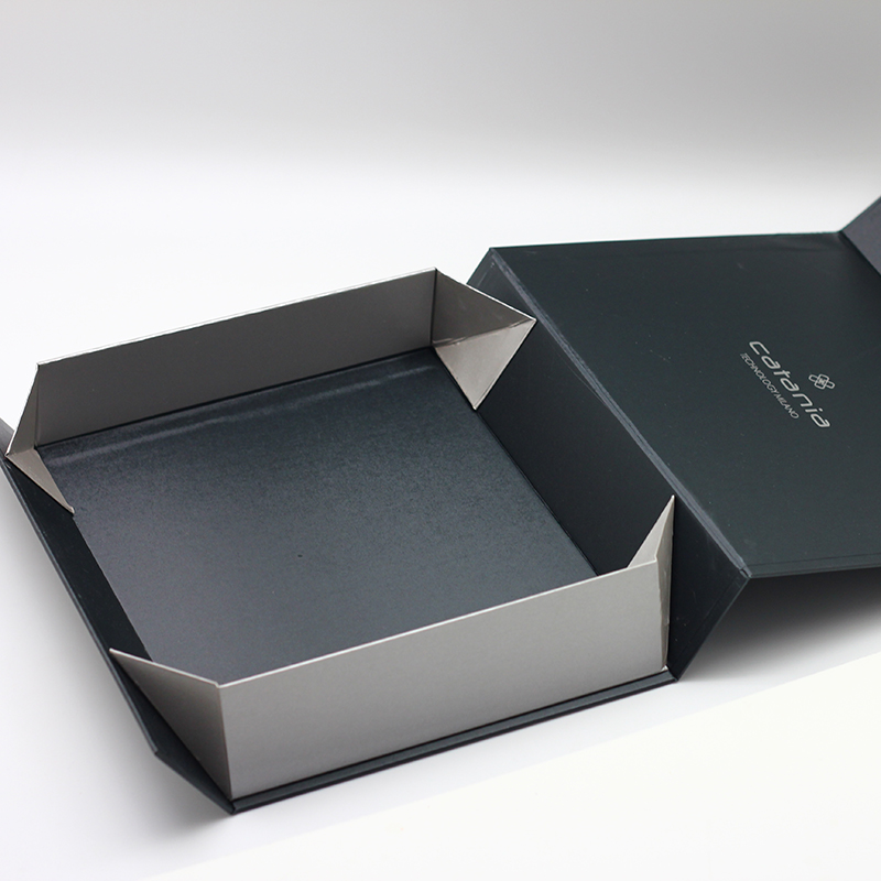 Best Biodegradable Silver Foil Hot Stamping Paper Foldable Box Manufacturer, Manufacturers