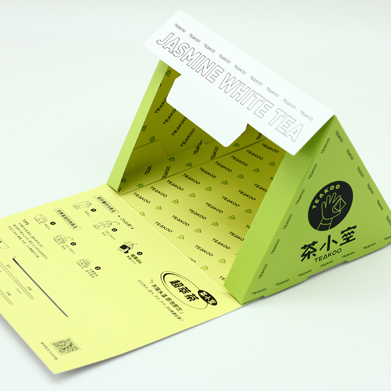 ODM Jasmine Tea Bags Packaging Gable Packaging Box Inside Print Supplier, Service