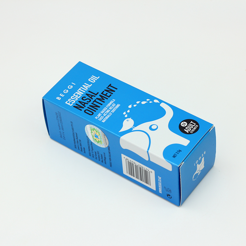 ODM Biodegradable Silver Paper Folding Carton Box Embossing Logo  Manufacturer, Product