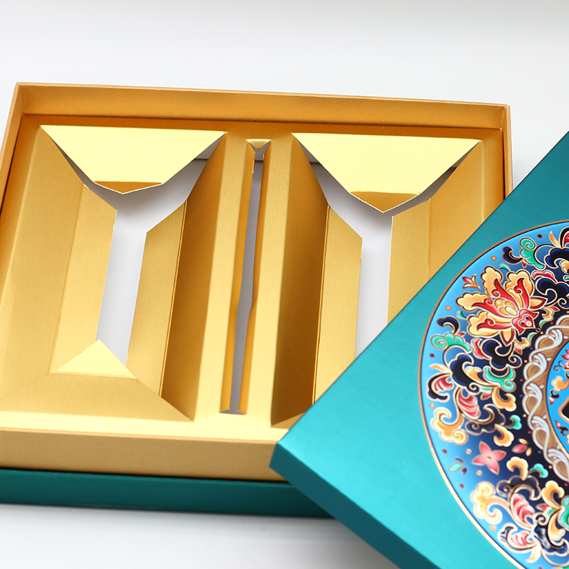 High-Quality 1200gsm Grey Cardboard Paper Moon-cake Present Box Factory, Factories