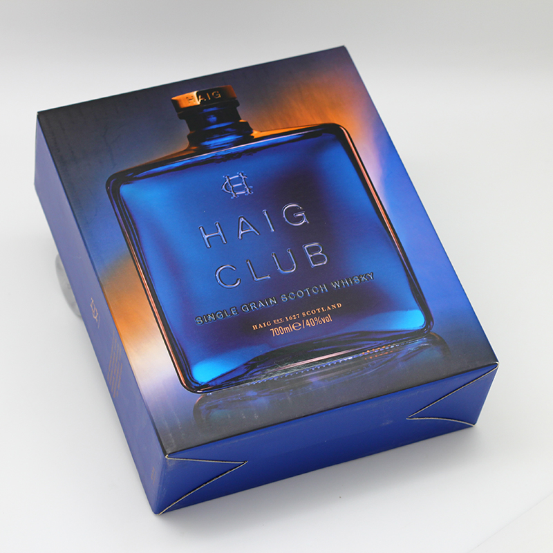 Wholesale F Flute CMYK Print Spot UV Corrugated Packaging Box for men’s perfume Manufacturer, Products