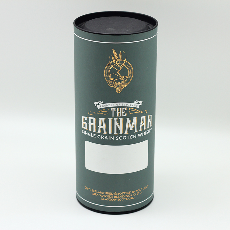 CE Certification Spot UV Metal Cap Wine Bottle Paper Packaging Tubes Company, Companies