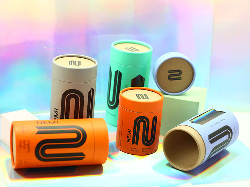 Cheap Eco-Friendly Customized Kraft Paper Tube Containers Matte Varnishing Companies, Products