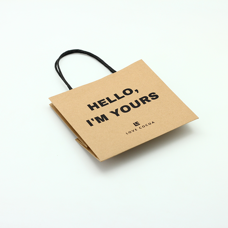 Cheap  Customized Size Matte Varnishing Kraft Paper Bag With Paper Handle Pricelist, Quotes