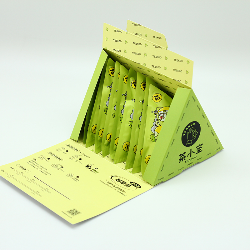 ODM Jasmine Tea Bags Packaging Gable Packaging Box Inside Print Supplier, Service