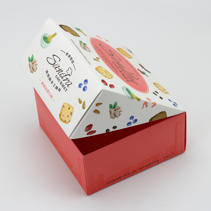High-Quality Food-grade Paper Folding Carton Box Baking Cookie Packaging Suppliers, Pricelist