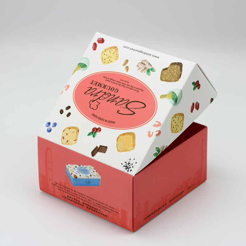 High-Quality Food-grade Paper Folding Carton Box Baking Cookie Packaging Suppliers, Pricelist