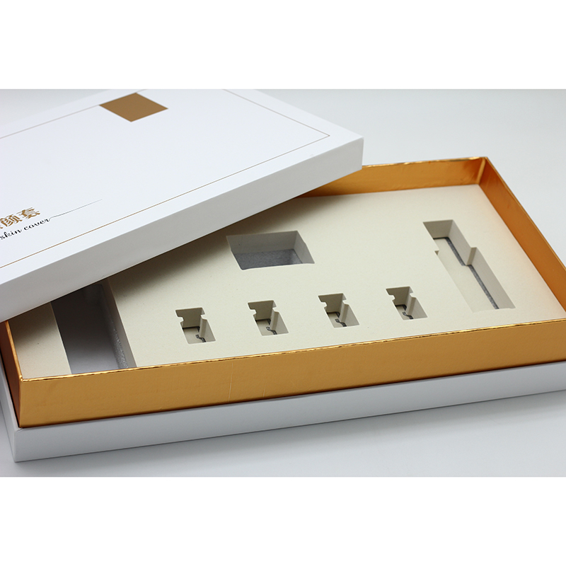 Custom Handmade Gift Cardboard Box EVA Insert for Cosmetic Companies, Products