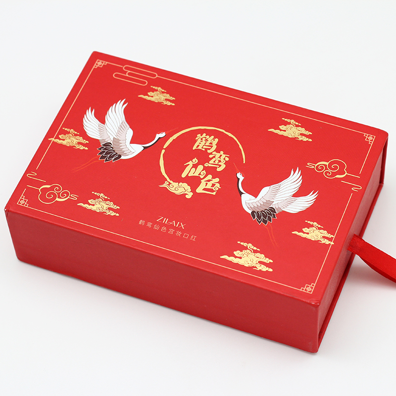 Best Festival Gift Packaging Drawer Packaging Box With Ribbon  Supplier, Factory