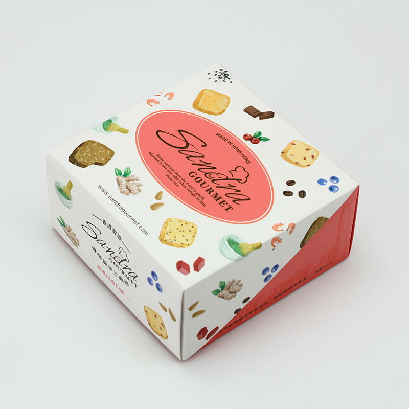 High-Quality Food-grade Paper Folding Carton Box Baking Cookie Packaging Suppliers, Pricelist