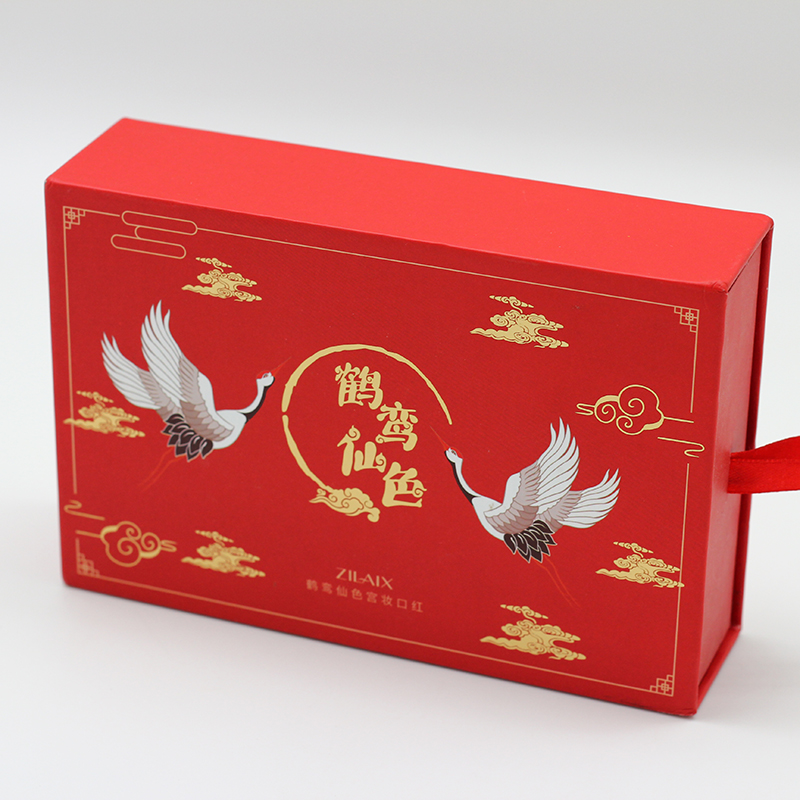 Best Festival Gift Packaging Drawer Packaging Box With Ribbon  Supplier, Factory