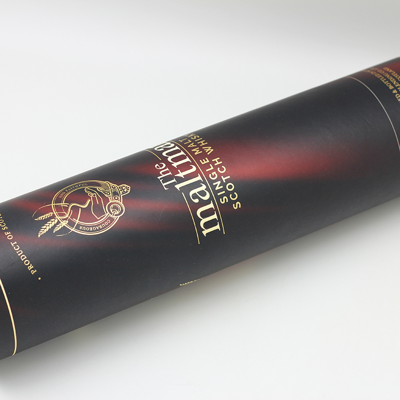 OEM Whisky Wine Paper Cylinder Packaging Boxes Cardboard Roll Packaging Suppliers, Product