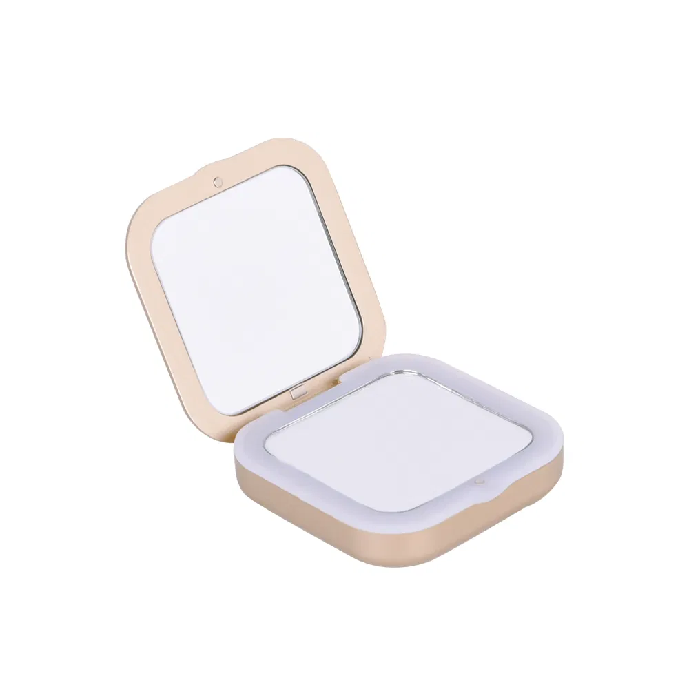 Power Bank 1X/5X Magnification LED Compact Travel Makeup Mirror with Light Gms301