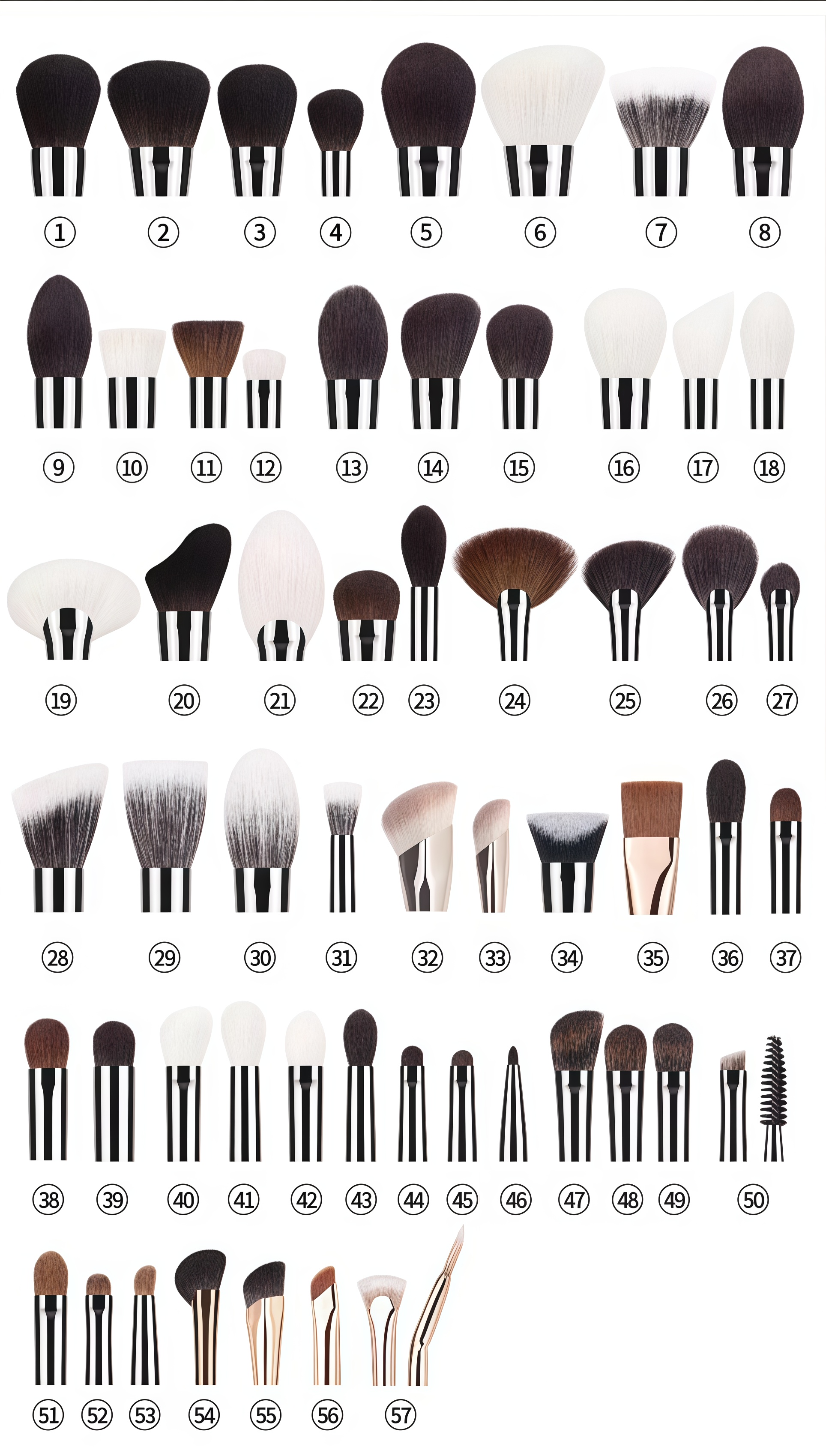 Brush Hair Materials Selection