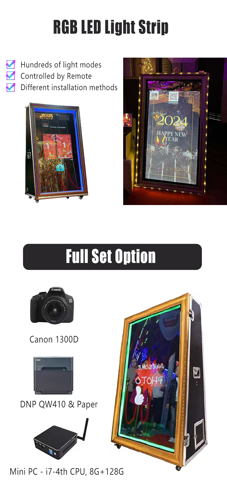 Mirror Photo Booth Features 2