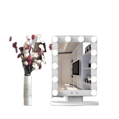 Hot Sale Modern Design Customized Frameless Hollywood Mirror Makeup Mirror with Light
