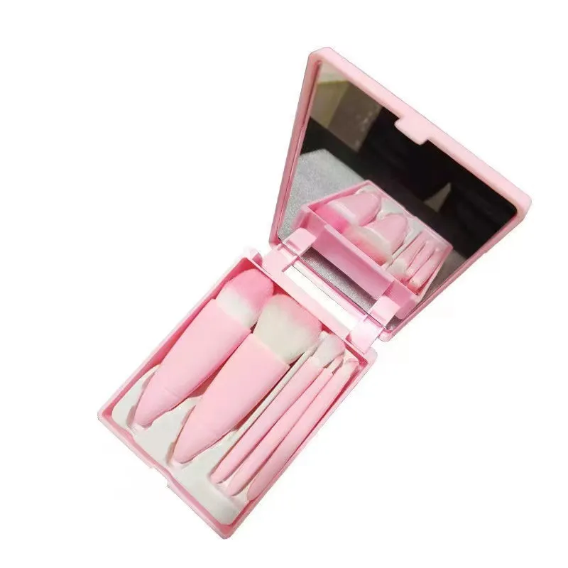 Makeup Brush Set Mirror Case 6