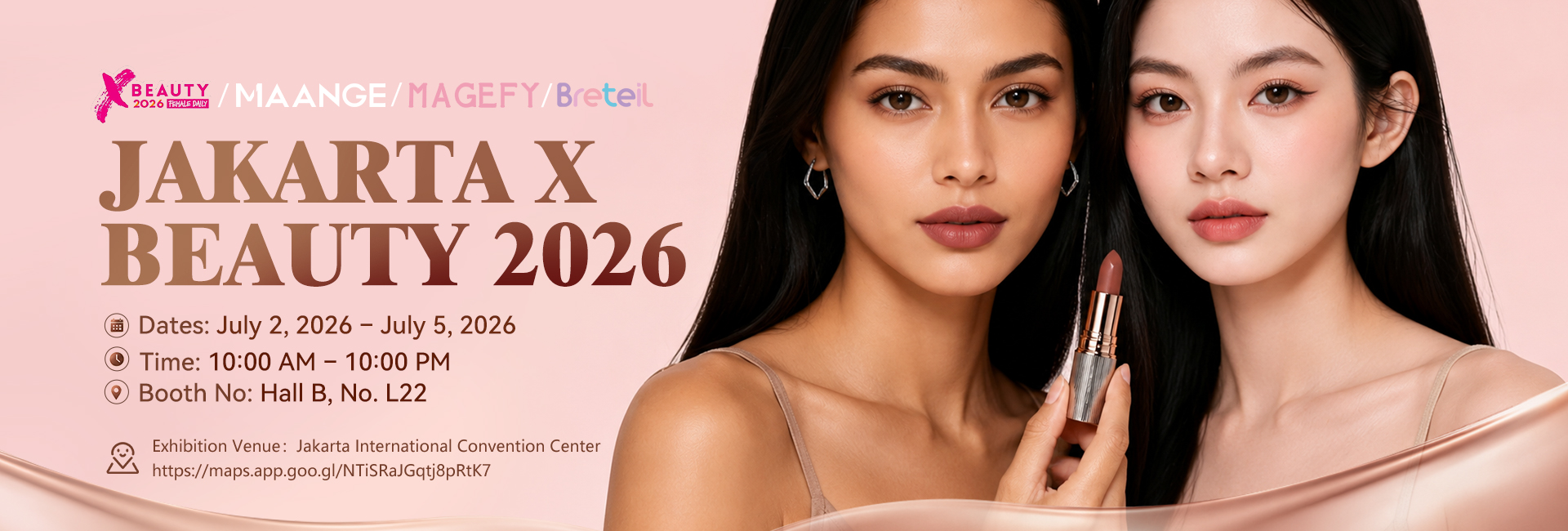 Professional Synthetic Makeup Brush Banner