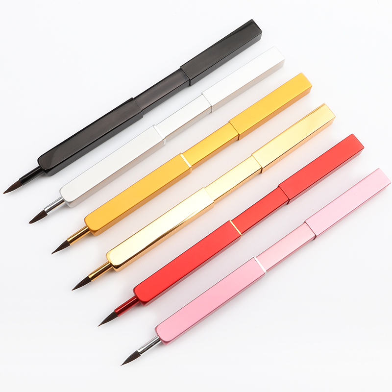 Exquisite Professional Lip Brush Applicators-Retractable Lipstick Brushes- Lipstick Gloss Makeup Brush Tool for Women and Girls