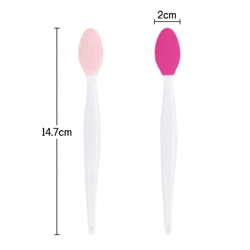 Hot Sale Eco-friendly Double Tool Sided Lip Brush Silicone Blackhead Scrubber