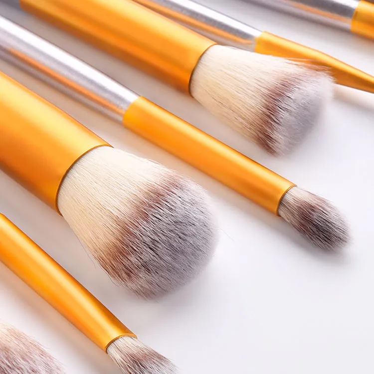 Premium Synthetic Cosmetic Brushes Set Detail 3