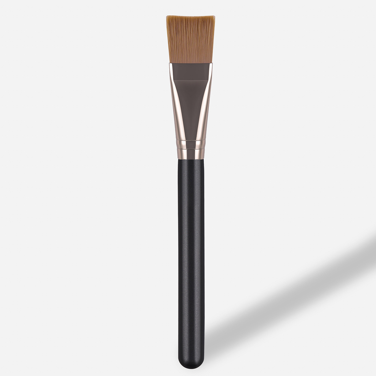 Flat Kabuki Customize Foundation Brush Flat Top Kabuki Blush Brush Liquid Powder Flat Top Facial Mask Brush Applicator