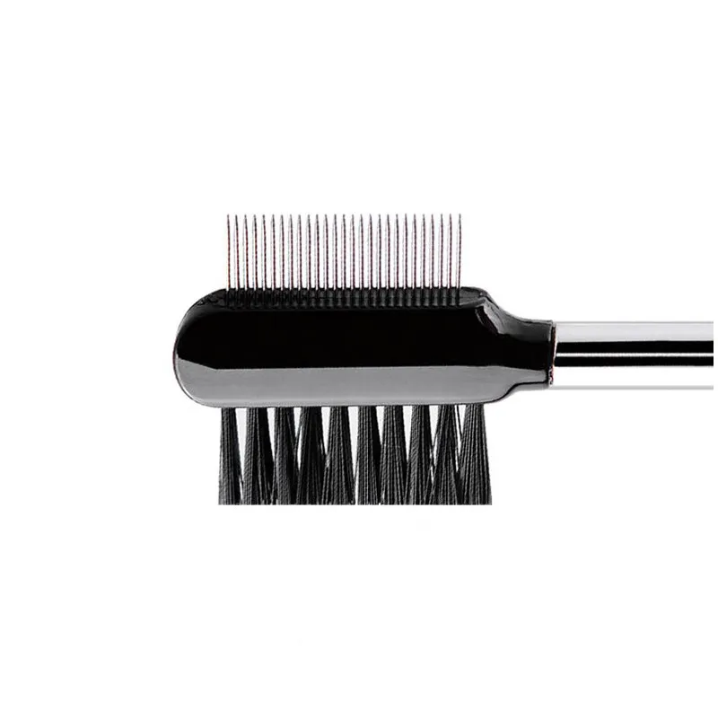 Stainless Steel Needle Dual-Purpose Eyebrow Brush and Eyebrow Comb