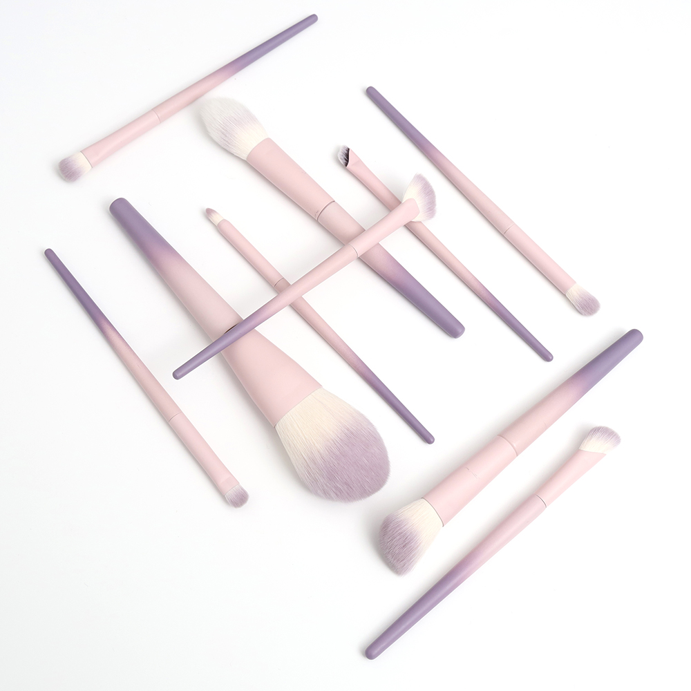 Beauty Care Makeup Tools Professional 10PCS Makeup Brushes Foundation Blending Blush Face Powder Brush Cosmetic Makeup Brush Set