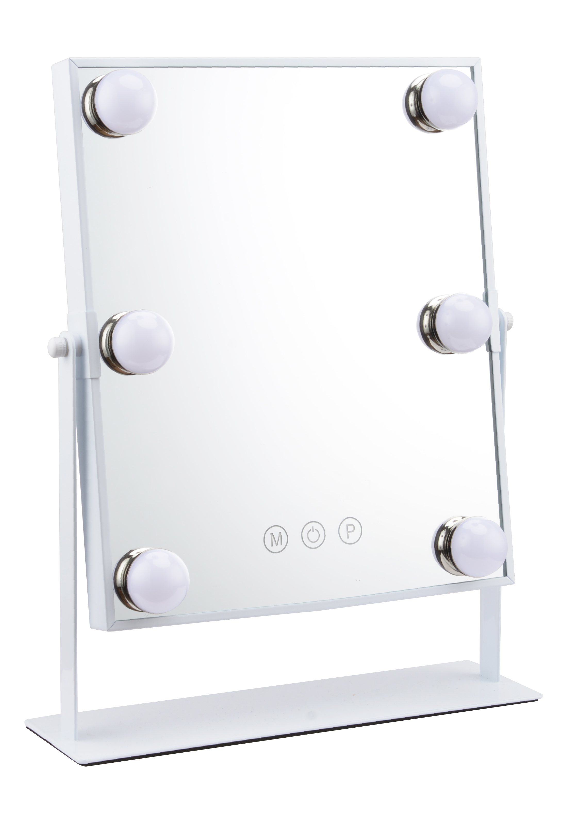 Wholesale LED Hollywood Desktop Vanity Mirror with Dimmable Bulbs Illuminated Makeup Mirror for Women Home Studio OEM