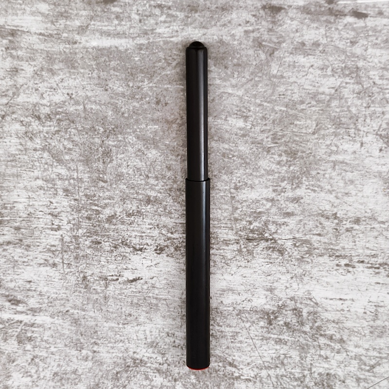 Portable Mini Lip Brush Special Retractable Outline Makeup Brush with Lid for Face Lipstick Smudge Application