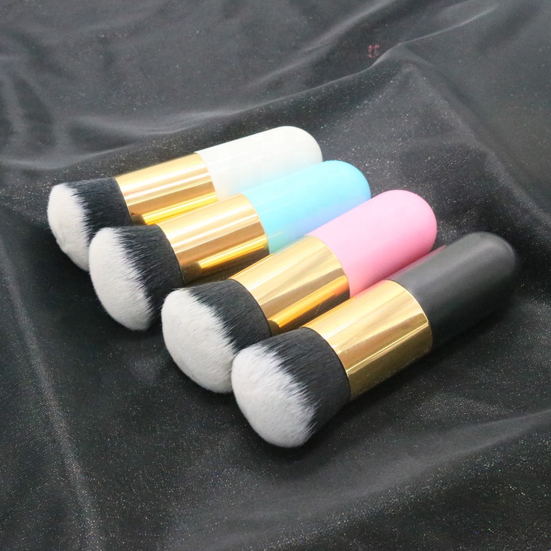 Kabuki Foundation Brush Flat Top Face Blush Liquid Powder Foundation Brush Large Body Makeup Brush