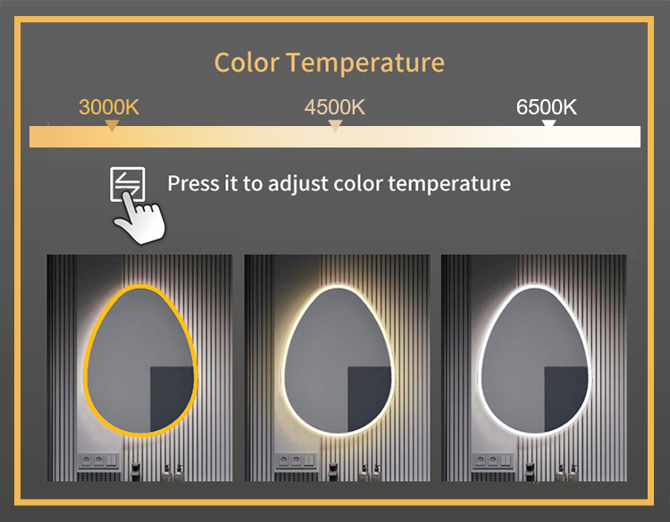 Slim Black Aluminum Frame Full Length Lighted Makeup Mirror Professional Floor Standing LED Bulb Vanity Mirror for Dressing Room