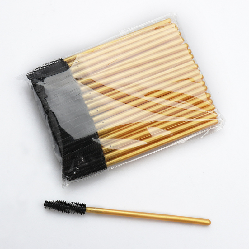 Disposable Color Silicone Eyelash Brush Portable Eyebrow Volume Makeup Brush