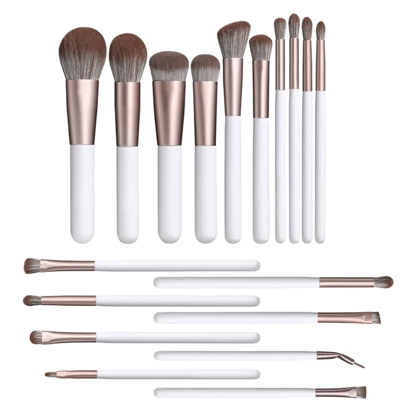 18PCS Maquillaje Makeup Brush Set Handles