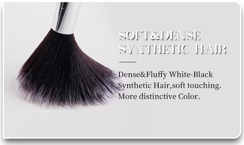 Trending Blush Highlighter Makeup Single Brush Flame Shaped Multi-Function Vegan Soft Hair for Beauty Women Private Labels