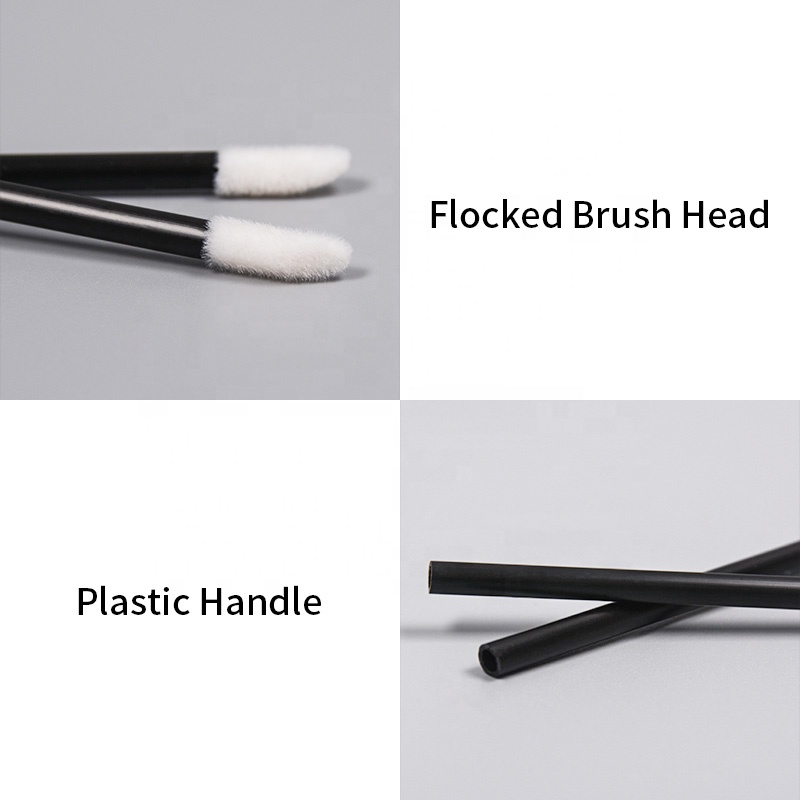 DM High Quality Wholesale Mini Lip Brush Lipstick Applicator Lip Gloss Wand Disposable Lip Brushes Makeup Brush