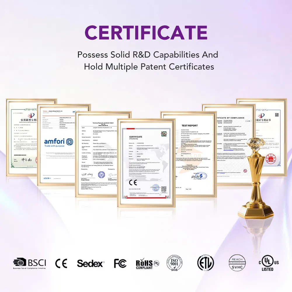 Patent Certificates Display