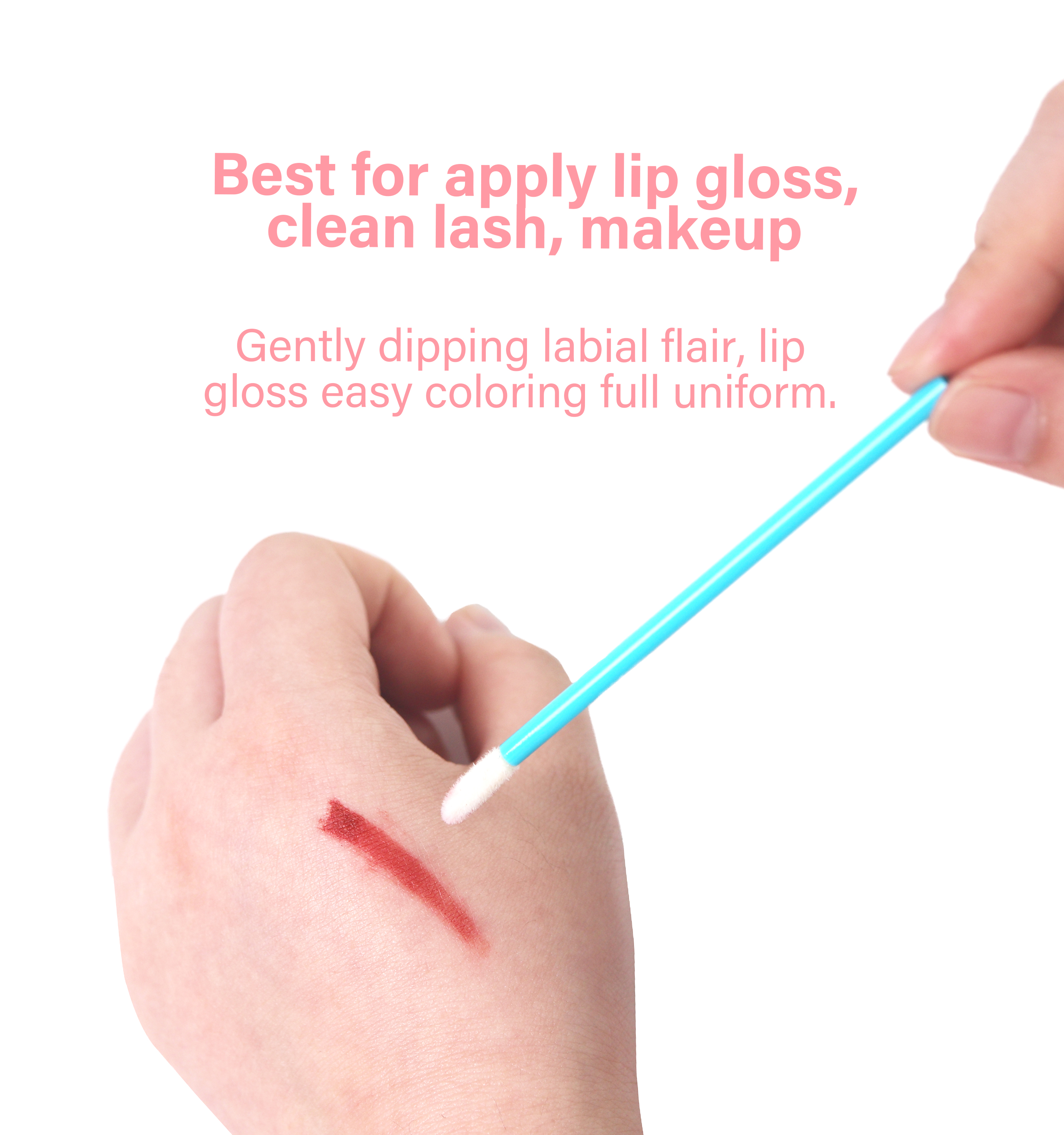 Disposable Lip Brush Packaging