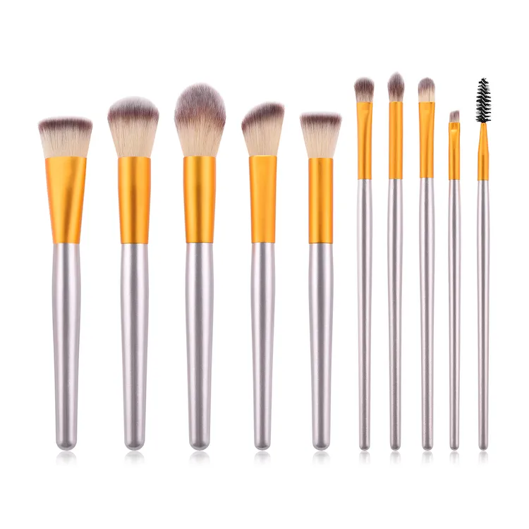 Premium Synthetic Cosmetic Brushes Set Detail 5