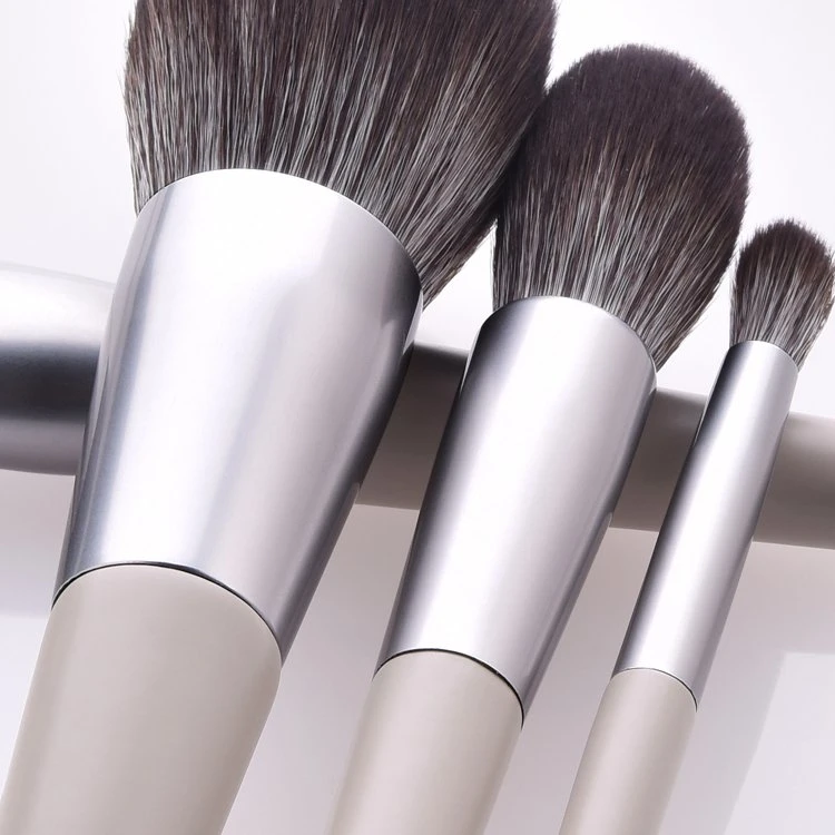 12 Pieces Tapered Handle Professional Premium Synthetic Kabuki Foundation Blending Blush Concealer Eye Face Liquid Powder Cream Makeup Cosmetics Brushes Kit