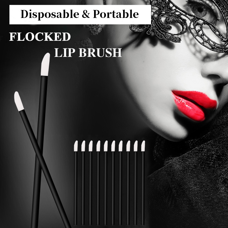 Disposable lip brush