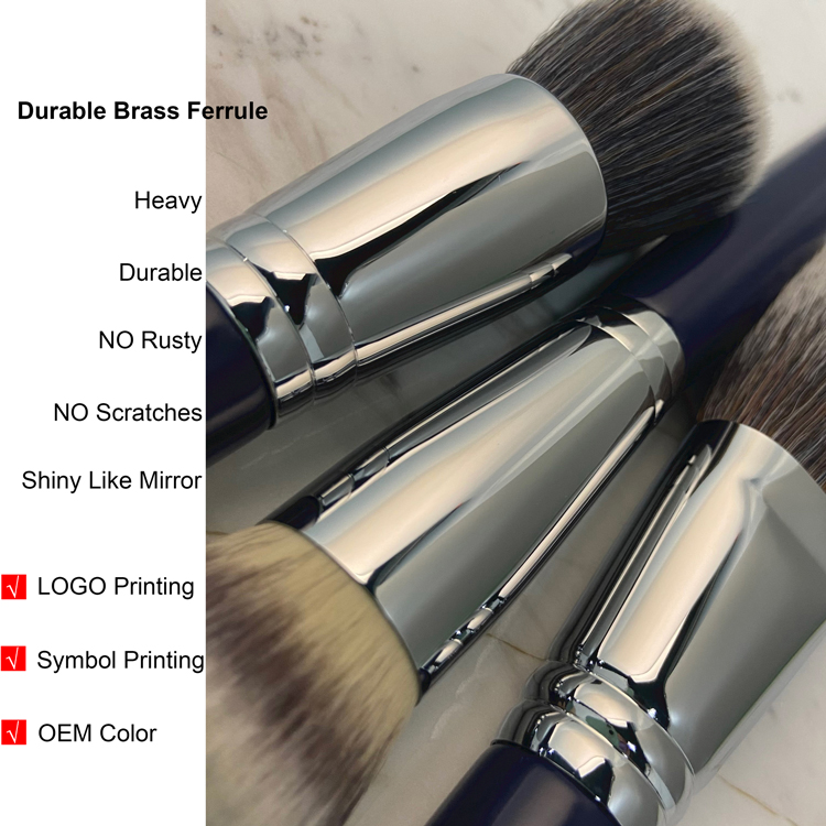 Deluxe Angled Contour Kabuki Brush Bristles Detail