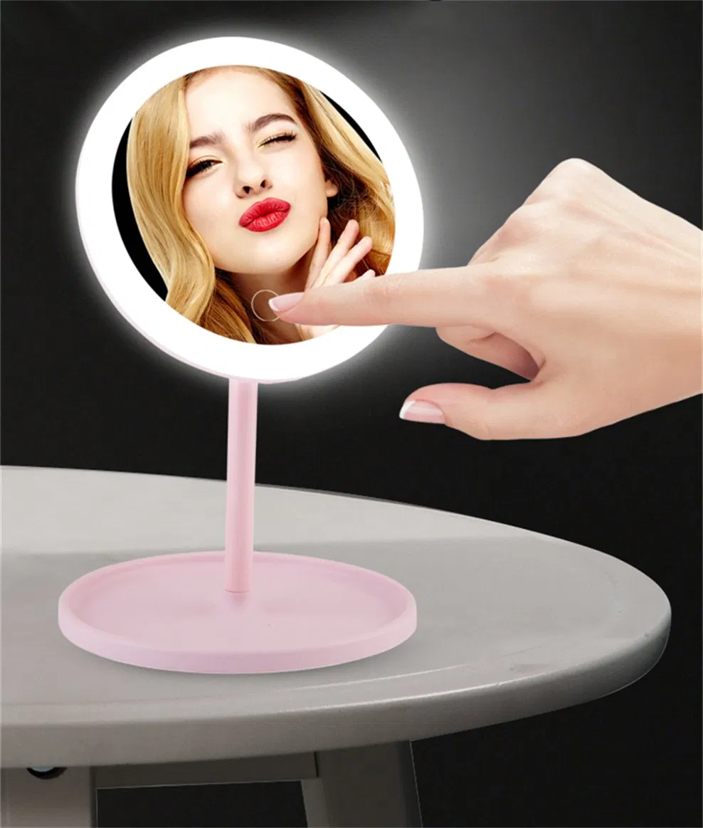 Car LED Lights Travel Makeup Mirrors for North American Market