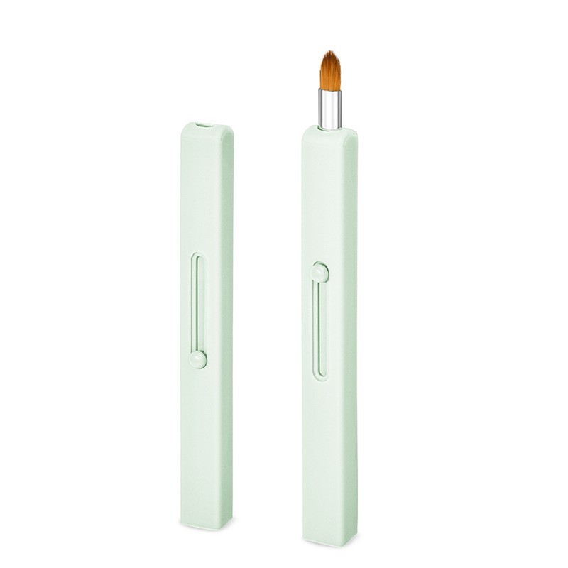 Best Selling Portable Retractable Lipstick Brush Retractable Lipstick Lip Liner Brushes for Lip Applicator Make up