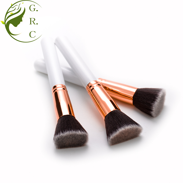 New Design Contour Flat Kabuki Brush,vegan Hair KABUKI Contour Brush, Face Flat Contour Foundation Brush