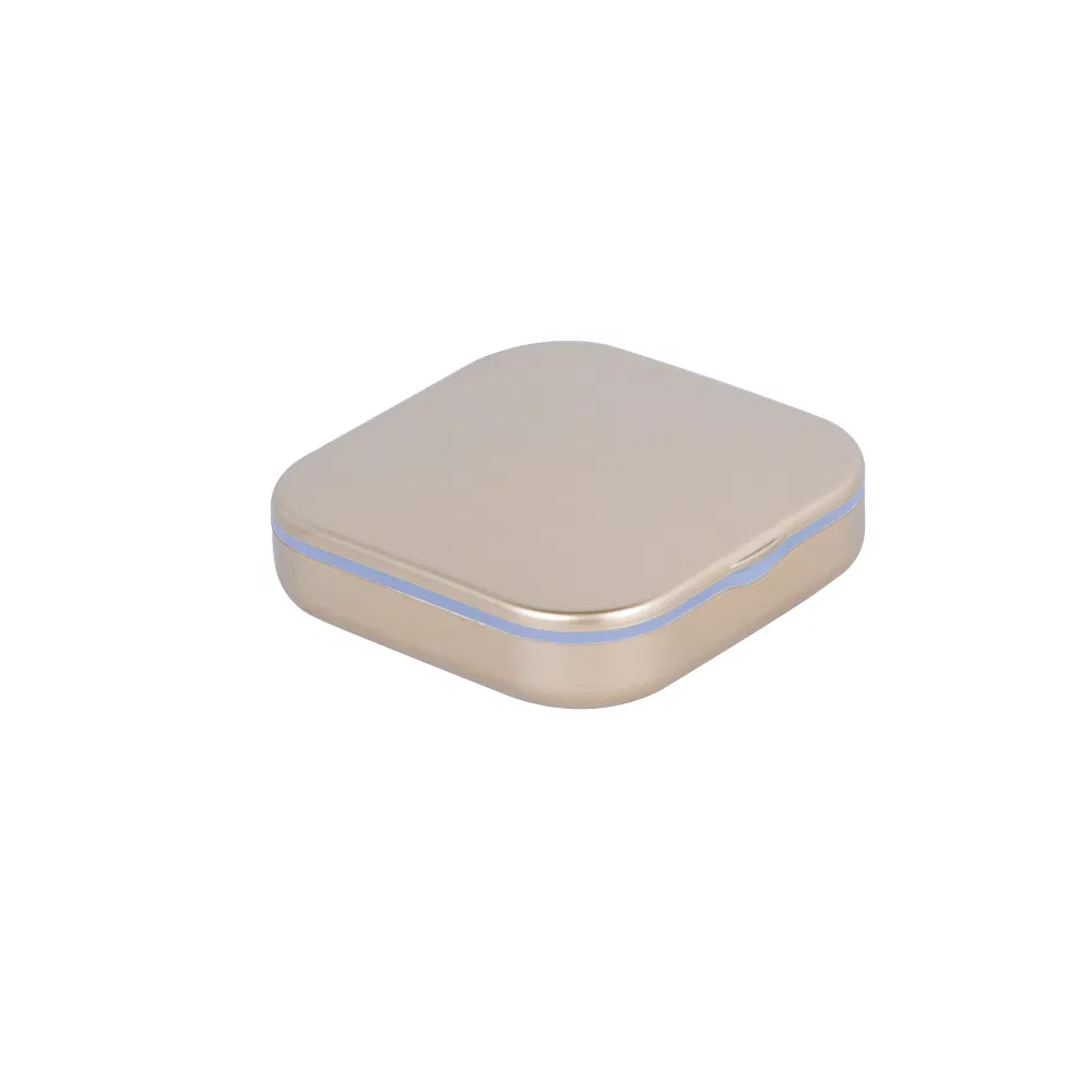 Power Bank 1X/5X Magnification LED Compact Travel Makeup Mirror with Light Gms301