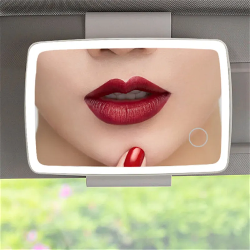 Car LED Lights Travel Makeup Mirrors for North American Market