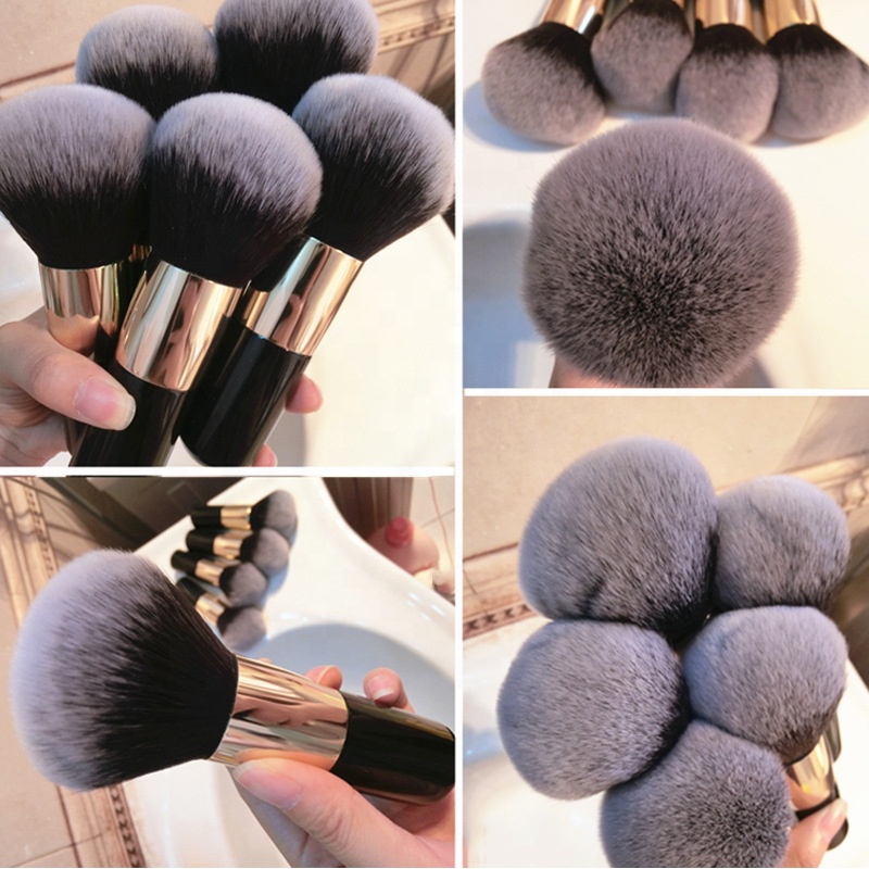 Kabuki Foundation Brush Flat Top Face Blush Liquid Powder Foundation Brush Large Body Makeup Brush