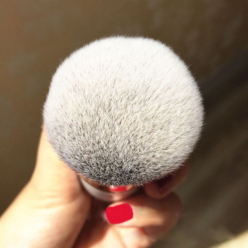 Fluffy Single Super Soft Hair Makeup Kabuki Big Blush Brushes Make up Loose Powder Blusher Brush