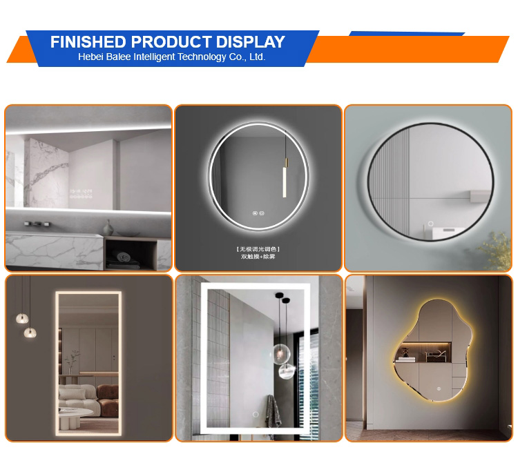 LED Lighted for Hollywood Makeup Vanity Mirror Luxury Bathroom Vanity Mirror with Adjustable Dimmable Memory Function for